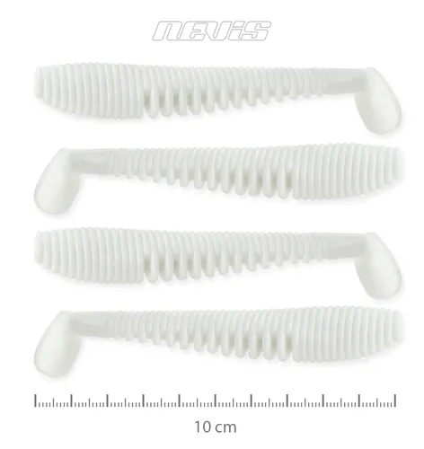 IMPULSE SHAD 10CM 4DB/CS (CLASSIC WHITE)