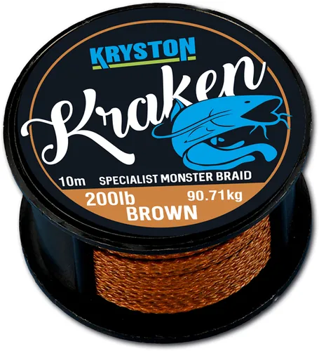 KRAKEN MONSTER BRAID 200LBS 10M BROWN
