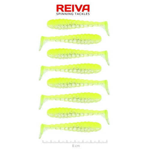 REIVA STREAM SHAD 8CM (FLASH LEMONADE)