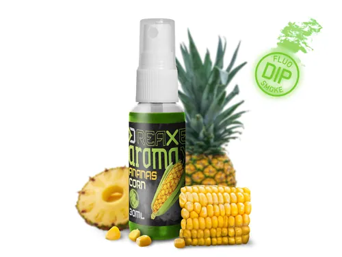 DELPHIN AROMAX/30ML DIP SPRAY KUKORICA-ANANÁSZ/FLUO ZÖLD