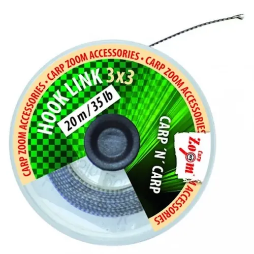 CZ ELŐKEZSINÓR - 3X3, 20 M, 15 LB, BARNA