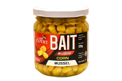 CARP EXPERT ÜVEGES CSEMEGEKUKORICA LÉBEN 212 ML KAGYLÓ