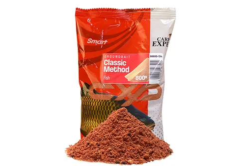 CARP EXPERT SMART GROUNDBAIT CLASSIC METHOD 800G FISH