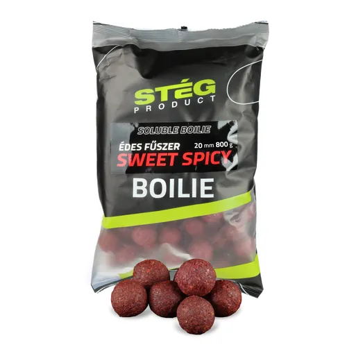 STÉG SOLUBLE BOILIE 20MM 800G SWEET SPICY