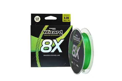 WIZARD 8X FONOTT ZSINÓR LIME GREEN 0,25 MM 21,42KG 135M