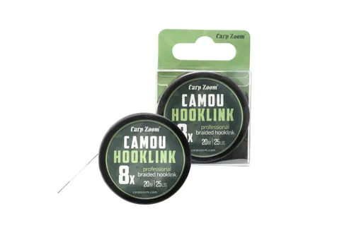 CZ CAMOU 8X ELŐKEZSINÓR, 20 M, 15 LB, TEREPMINTÁS