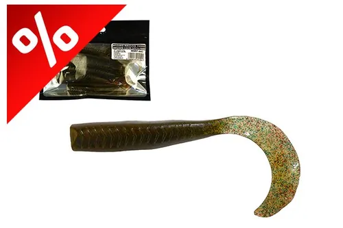 WIZARD MASSIVE TWIST  BROWN 11CM 5PCS/BAG