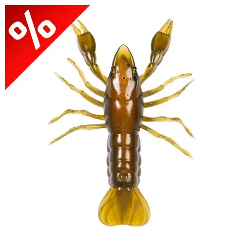 LIVETARGET 2.8" CRAWFISH UN-RIGGED GREEN / BROWN 71 MM  SINKING