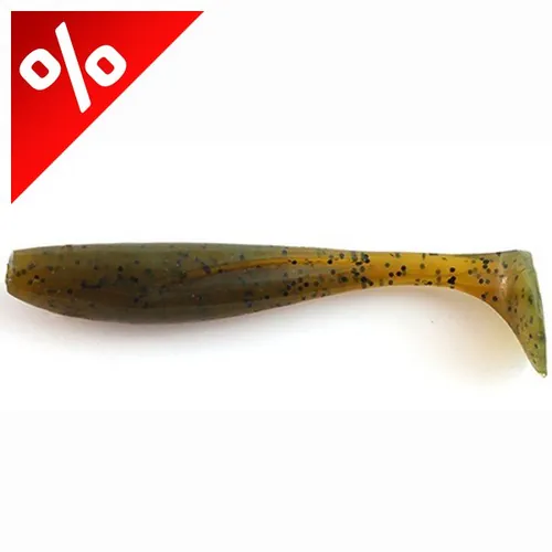 FISHUP_WIZZLE SHAD 2" (10PCS.), #074 - GREEN PUMPKIN SEED