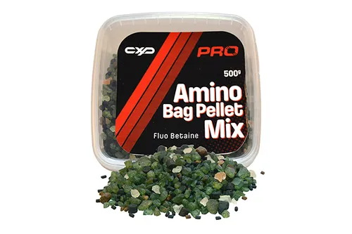 CARP EXPERT PRO AMINO BAG PELLET MIX 500G FLUO BETAINE
