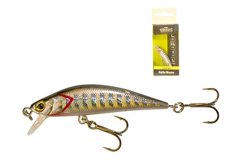 WIZARD RATTLE MINNOW SINKING 1M 5CM 3,5G S
