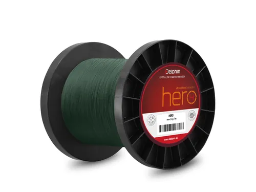 DELPHIN HERO ZÖLD - 0,25MM 16,8KG 1000M