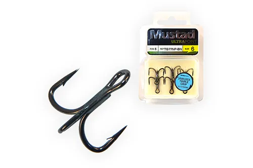 MUSTAD JAWLOCK TRIPLE GRIP 6 6DB/CSOMAG