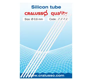 CRALUSSO SZILIKONCSŐ 0,7 MM