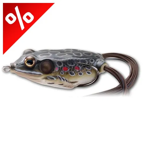 LIVETARGET FROG WALKING BAIT BROWN/BLACK 117 MM 25 G