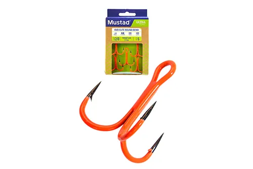 MUSTAD UP KVD UVO ELITE ROUND BEND 4/0 5DB/CSOMAG