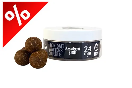 THE ONE HOOK BAIT WAFTERS SOLUBLE BLACK 24MM