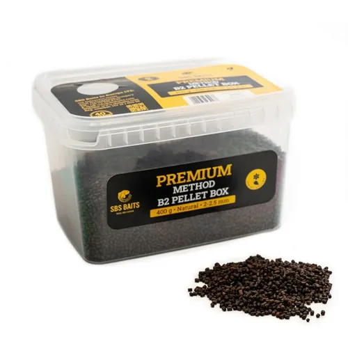 SBS PREMIUM METHOD ALL IN B2 PELLET BOX (HIDEG VÍZRE) 400 G PHAZE1
