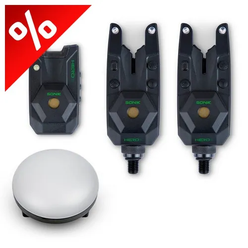 SONIK HEROX BITE ALARM SET 2+1+BL (R B)