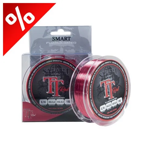 MAVER MONOF. TT RED FLUORINE 150M 0,22MM