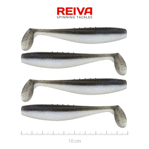 FLAT MINNOW SHAD 10CM 4DB/CS (MAGIC FISH)