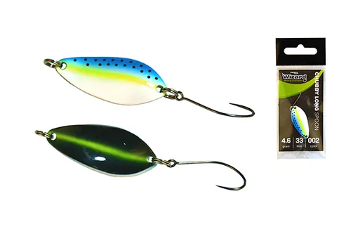 WIZARD CHUBBY SPOON LONG 4,6G UL VILLANTÓ 002 3,3 CM