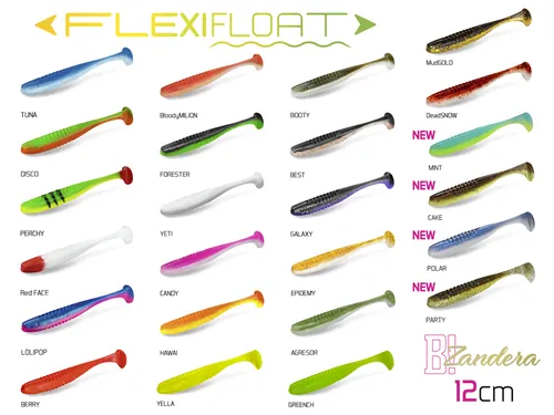 DUOPACK BOX DELPHIN ZANDERA FLEXIFLOAT UVS / 6X 5DB - 12CM/LOLIPOP