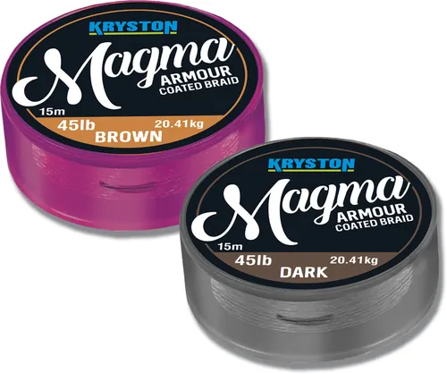 MAGMA ARMOUR COATED BRAID 45LBS 15M BROWN  AKCIÓ -30%
