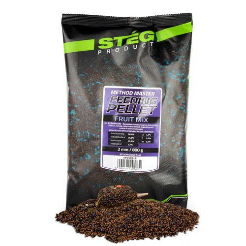 STÉG FEEDING PELLET 2MM 800G FRUIT MIX