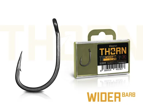 DELPHIN THORN WIDER 11X, #8