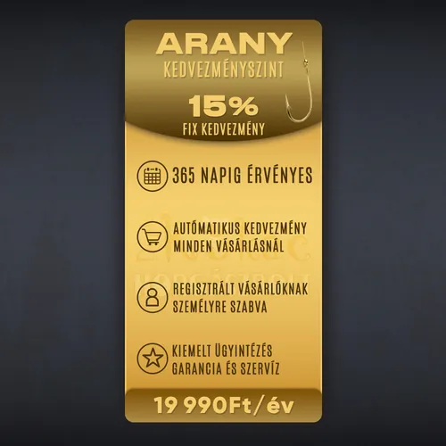 DUPLAKUKAC ARANY KEDVEZMÉNYSZINT 365 - 15%