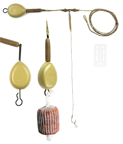 PVA VÉGSZERELÉK LEADCORE ZSINÓRON  6-OS 70G