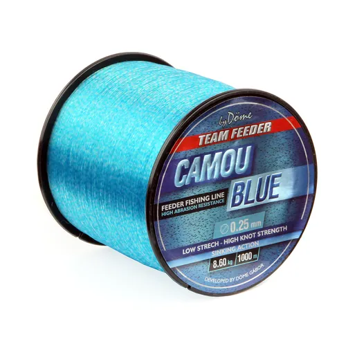 TEAM FEEDER CAMOU BLUE 1000M 0.35MM