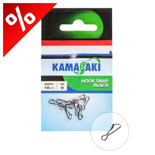 KAMASAKI CSOMAGOS HOOK SNAP 1 10DB/CS