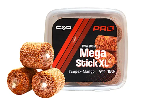 CARP EXPERT PRO BOMBS MEGA PVA STICKS XL SCOPEX-MANGO (PCS/BAG)
