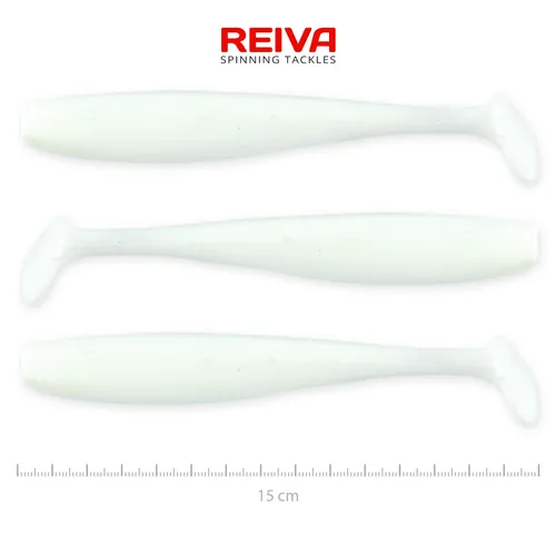 FLASH SHAD 15CM 3DB/CS (CLASSIC WHITE)