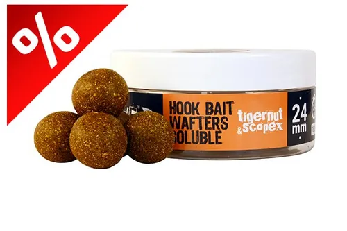 THE ONE HOOK BAIT WAFTERS SOLUBLE GOLD 24MM