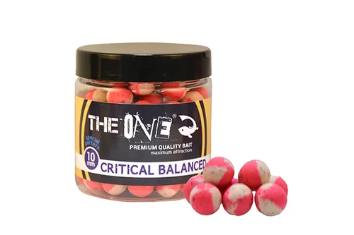 THE ONE CRITICAL BALANCED HOOKBAIT LEMON FISH GARLIC 10 MM PINK WHITE 50 GR