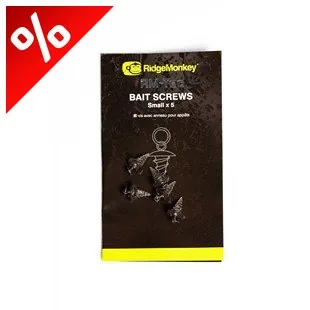 RIDGEMONKEY RM-TEC HOOK RING BAIT SCREWS CSALICSAVAR 5DB