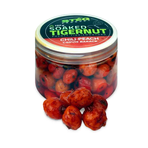 STÉG SOAKED TIGERNUT 130G CHILI- PEACH