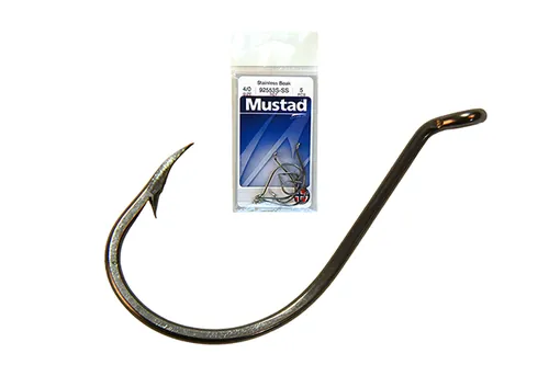 MUSTAD BEAK HOOKS STAINLESS STEEL 3/0 7DB/CSOMAG