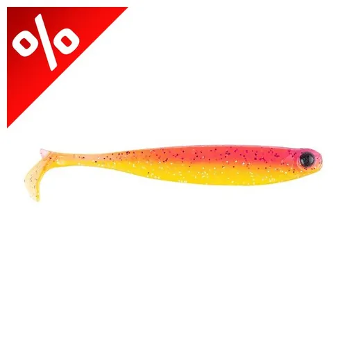 MUSTAD MEZASHI Z-TAIL MINNOW 3.5"SHOCHING PINK 6DB/CSOMAG