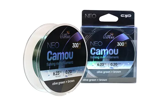 CARP EXPERT NEO CAMOU 0,40MM 300MOLIVE GEEN + BROWN 24,607KG