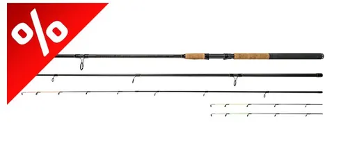 BOT CARP EXPERT BLACK SHADOW FEEDER 3,90M IM8 3+3 60-120G