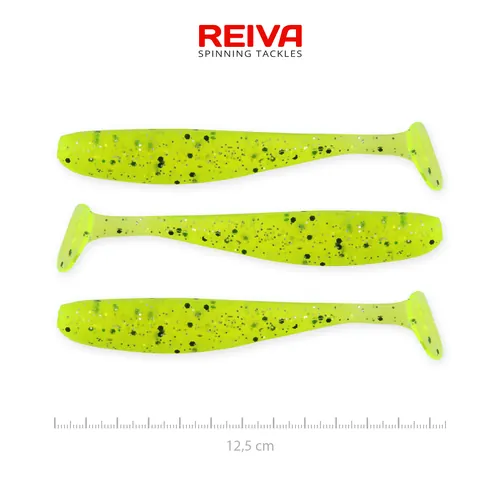 FLASH SHAD 12.5CM 3DB/CS  (POPPY GREEN)