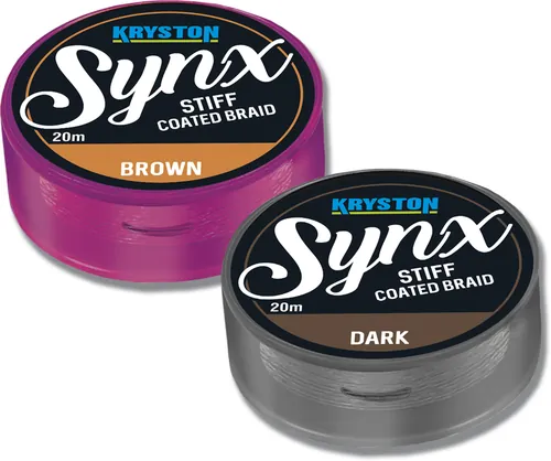 SYNX STIFF COATED 30LBS 20M BROWN  AKCIÓ -30%