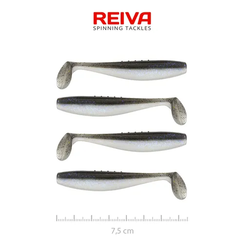 FLAT MINNOW SHAD 7,5CM 4DB/CS (MAGIC FISH)
