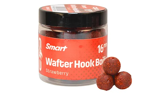 CARP EXPERT SMART WAFTER HOOK BOILIE 70G STRAWBERRY 16MM