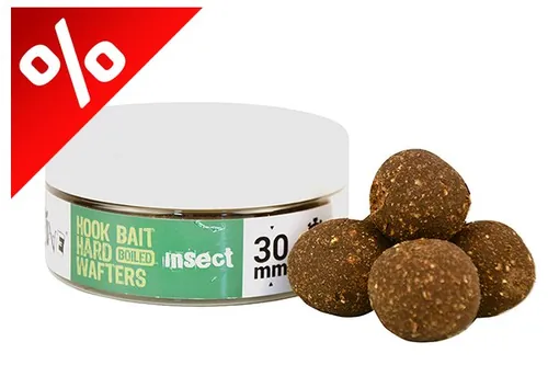 THE BIG ONE HOOK BAIT HARD WAFTERS BOILIE INSECT 30MM 150 GR