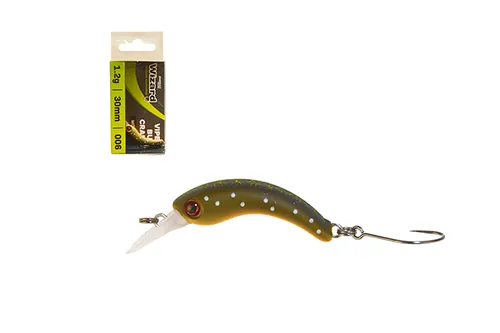 WIZARD VIPER BUG CRANK WOBBLER 1,2G 006 3 CM
